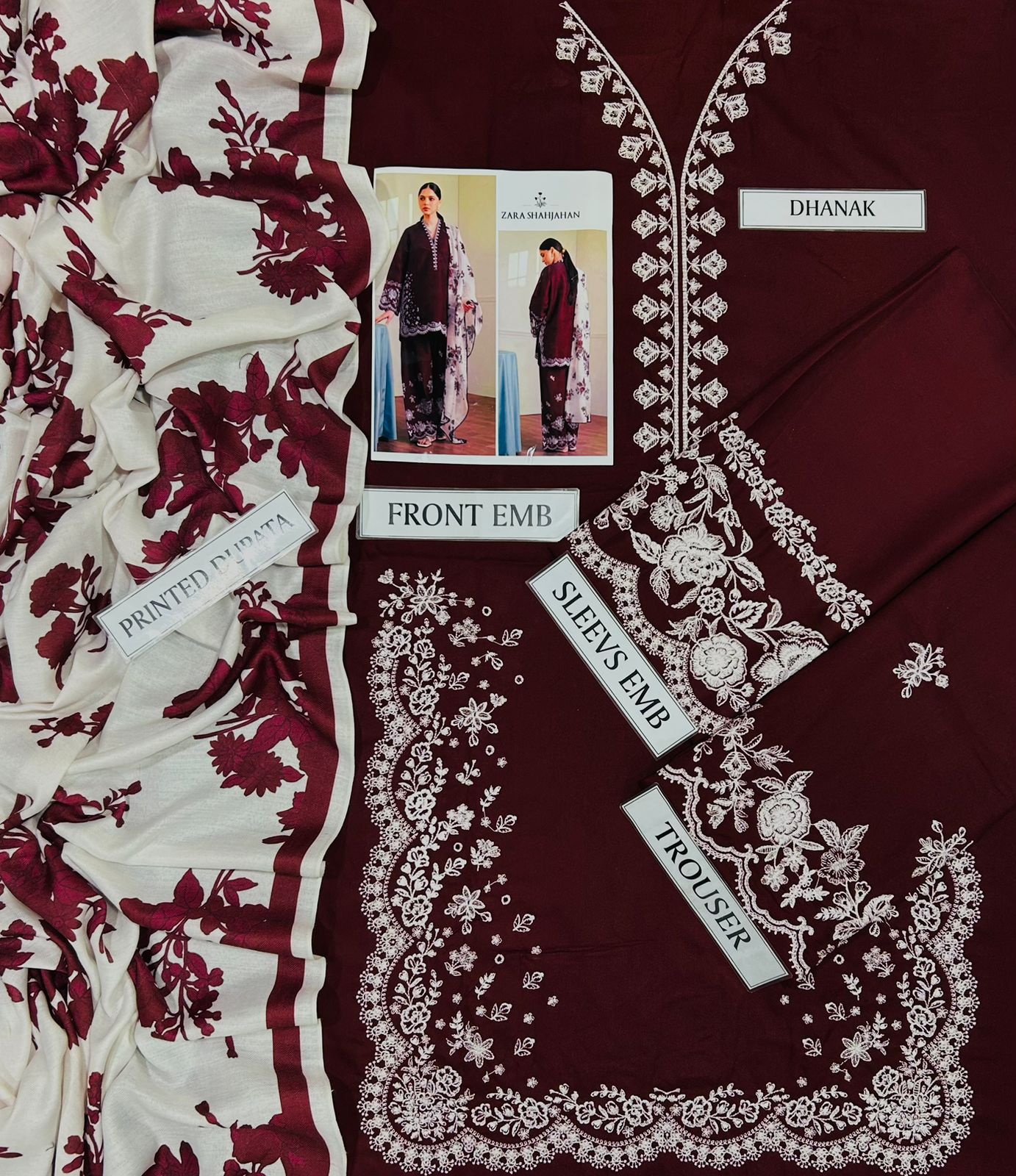 Coco by zara sha jahan luxury dress