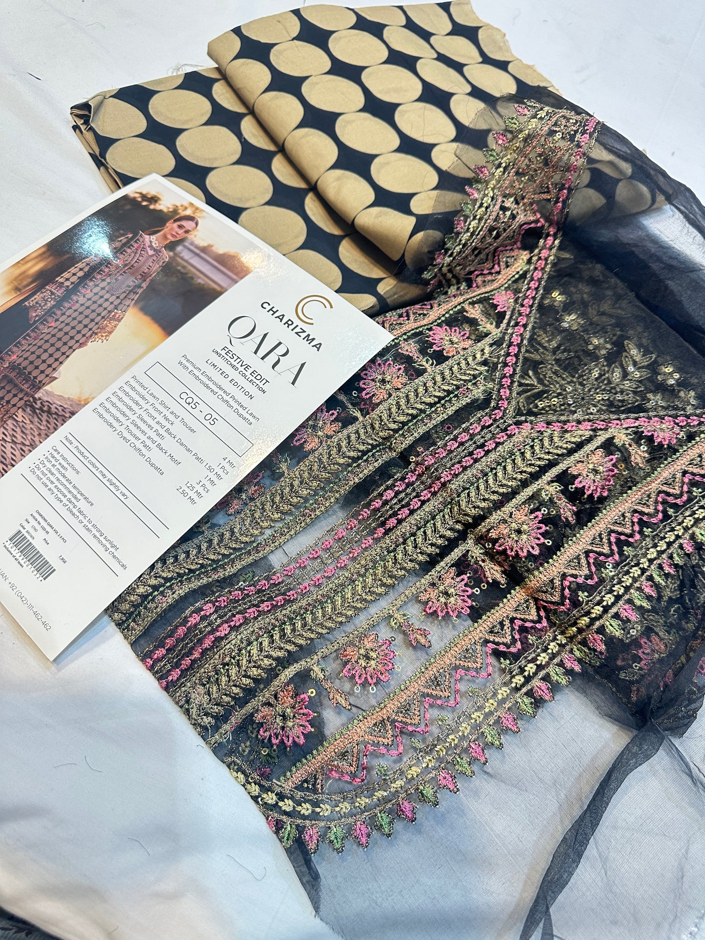 Charizma lawn 2pc luxury