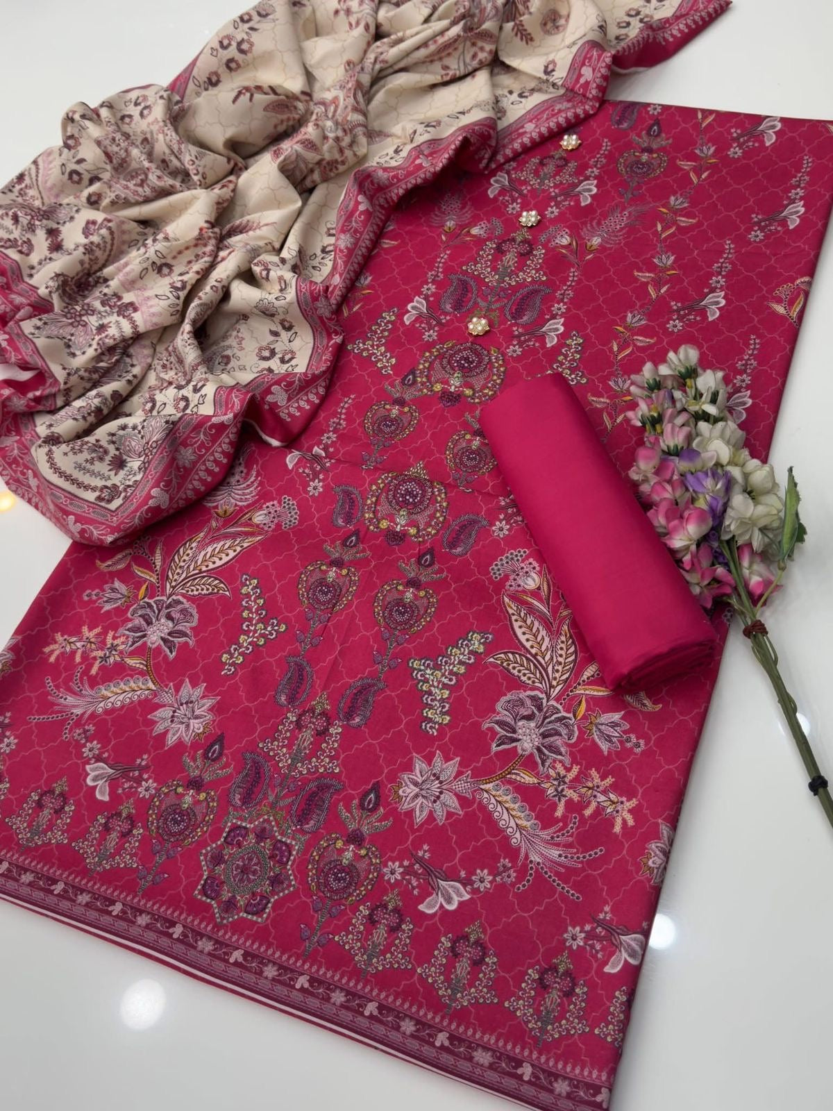 3pc (11) Mausummery Winter Linen