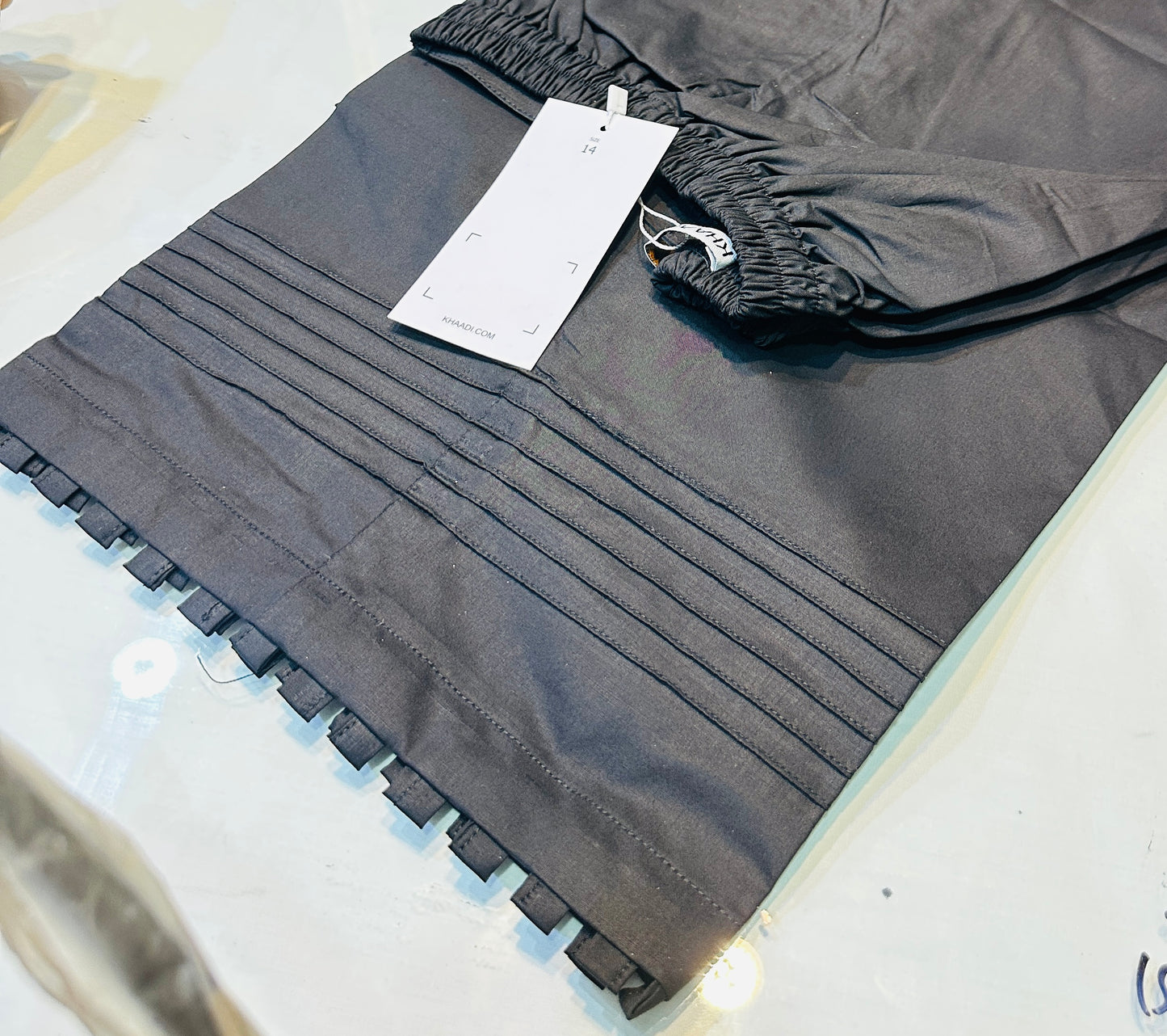 Khaadi cotton trouser ( large size 14)