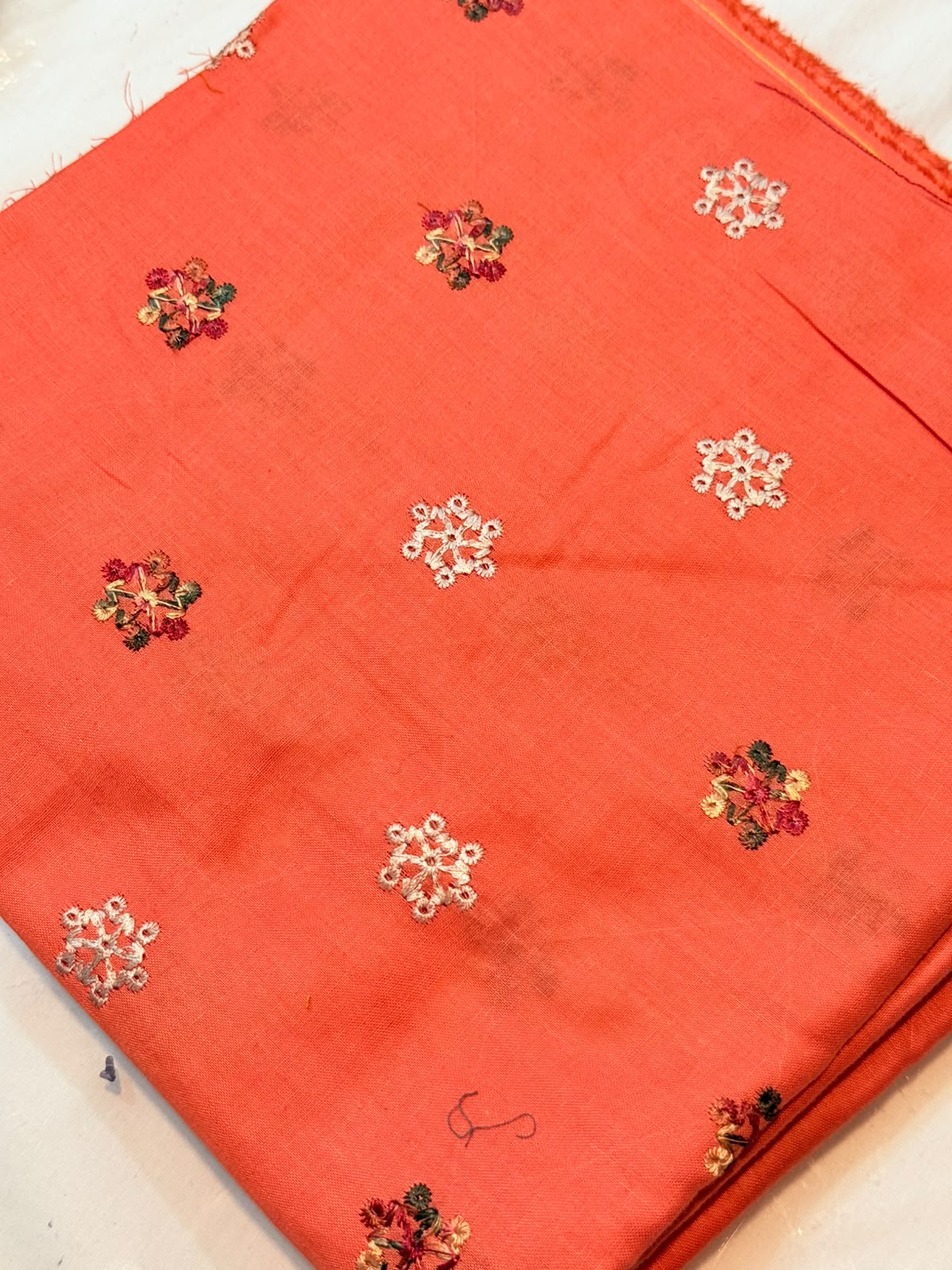 2pc Khaddi Embroidery Lawn Shirt with Trouser