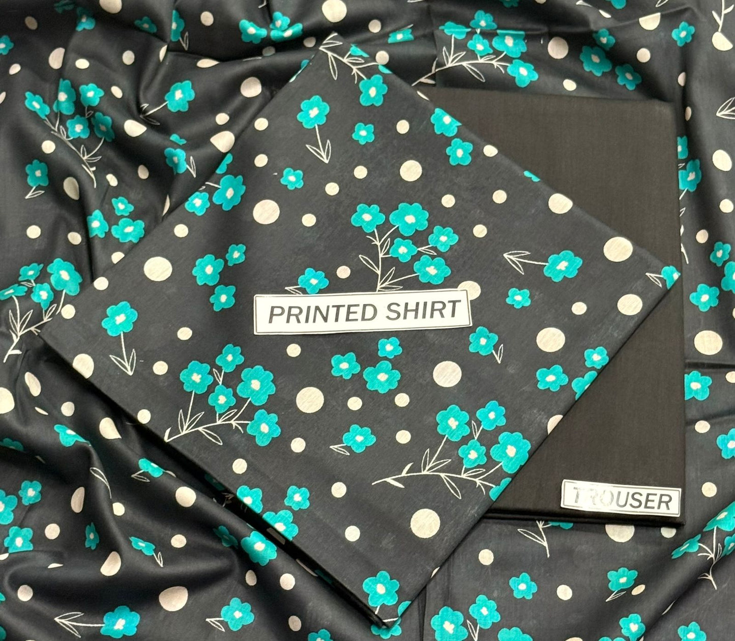 2pc I.B Bonanza lawn shirt and Trouser