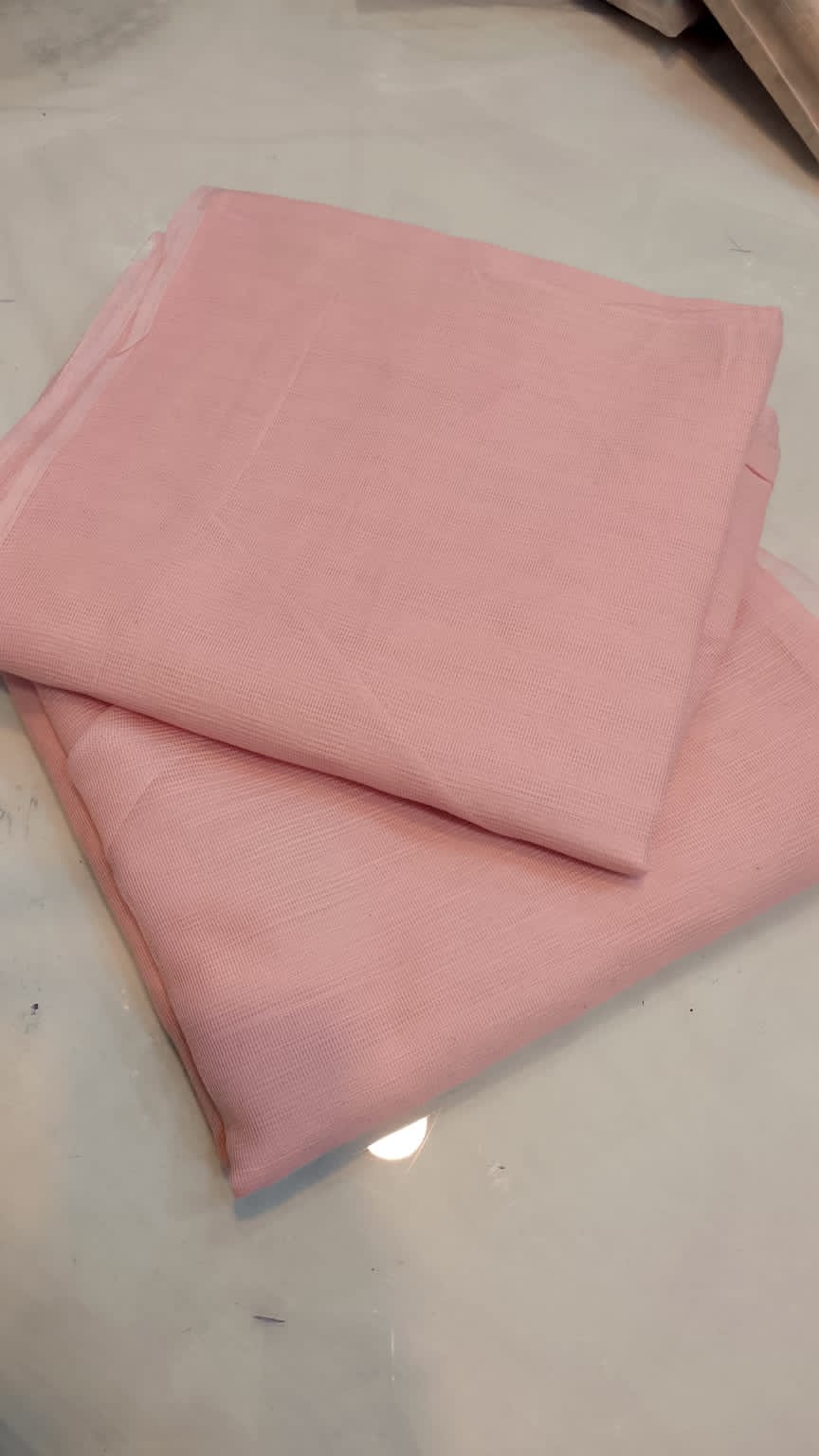 (07) 2pc Sana Safinaz Lawn net jacquard fancy stuff