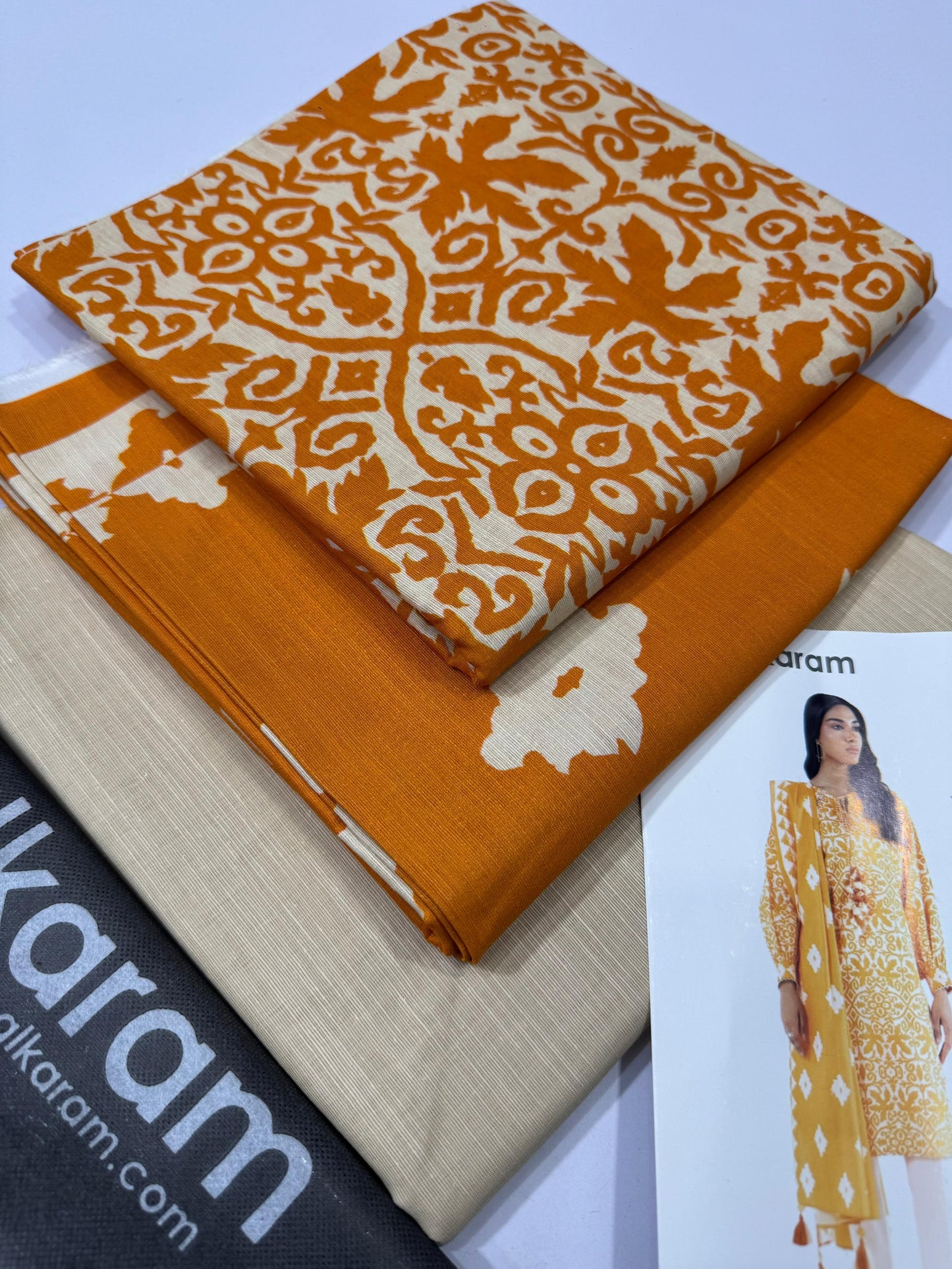 3pc Al Karam Khaddar