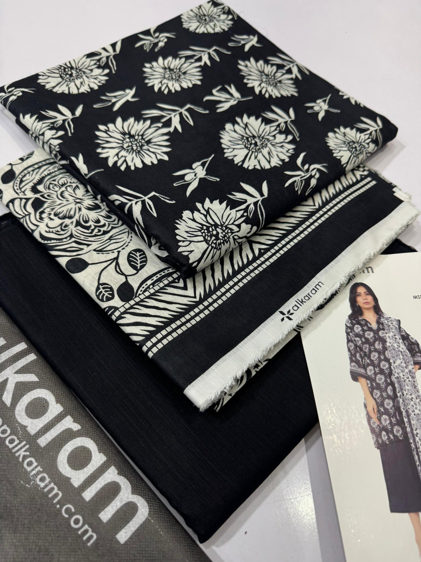 3pc Al Karam Khaddar