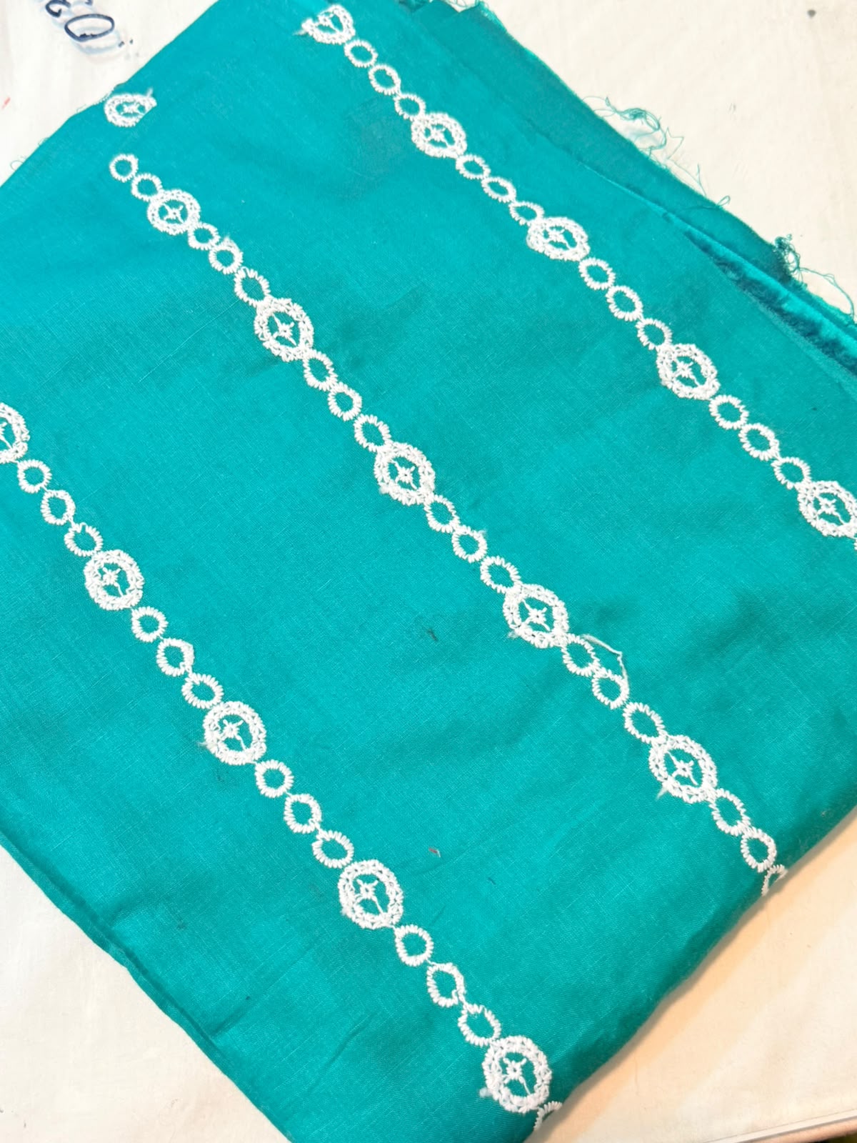 2pc Khaddi Embroidery Lawn Shirt with Trouser