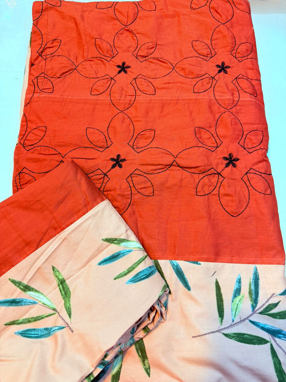 Embroidery King size Bedsheet