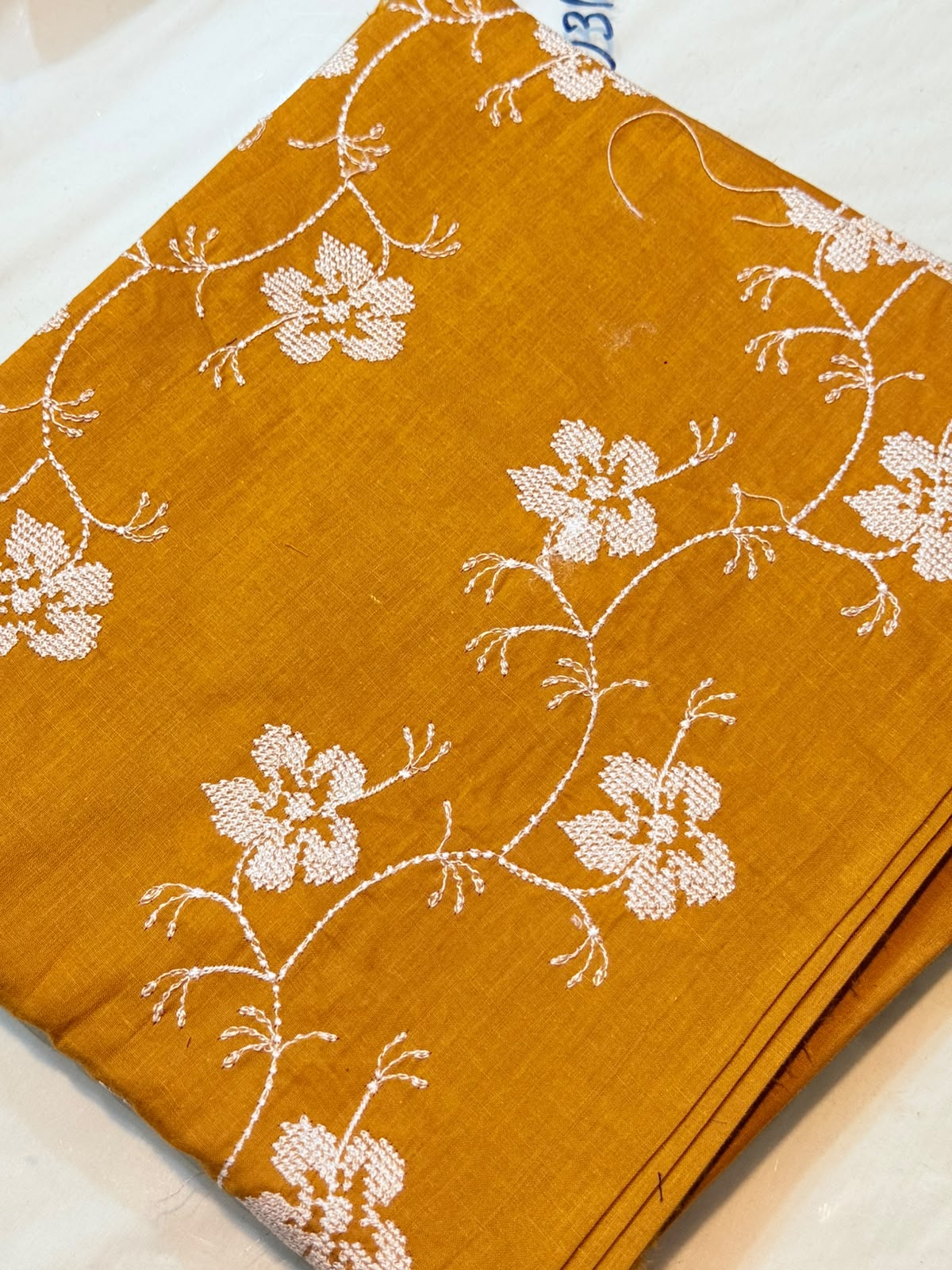 2pc Khaddi Embroidery Lawn Shirt with Trouser