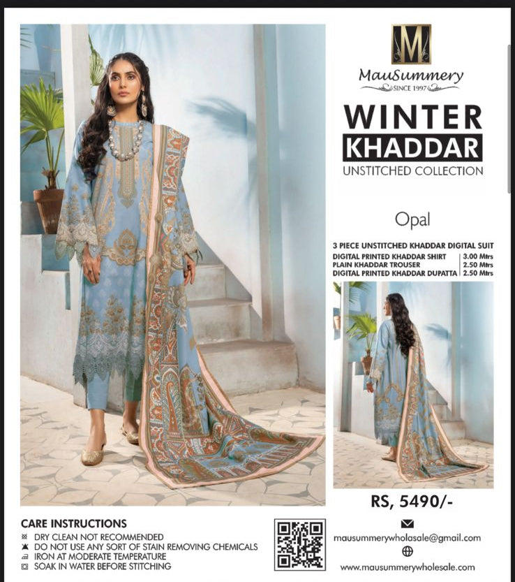 3pc (08) Mausummery khaddar