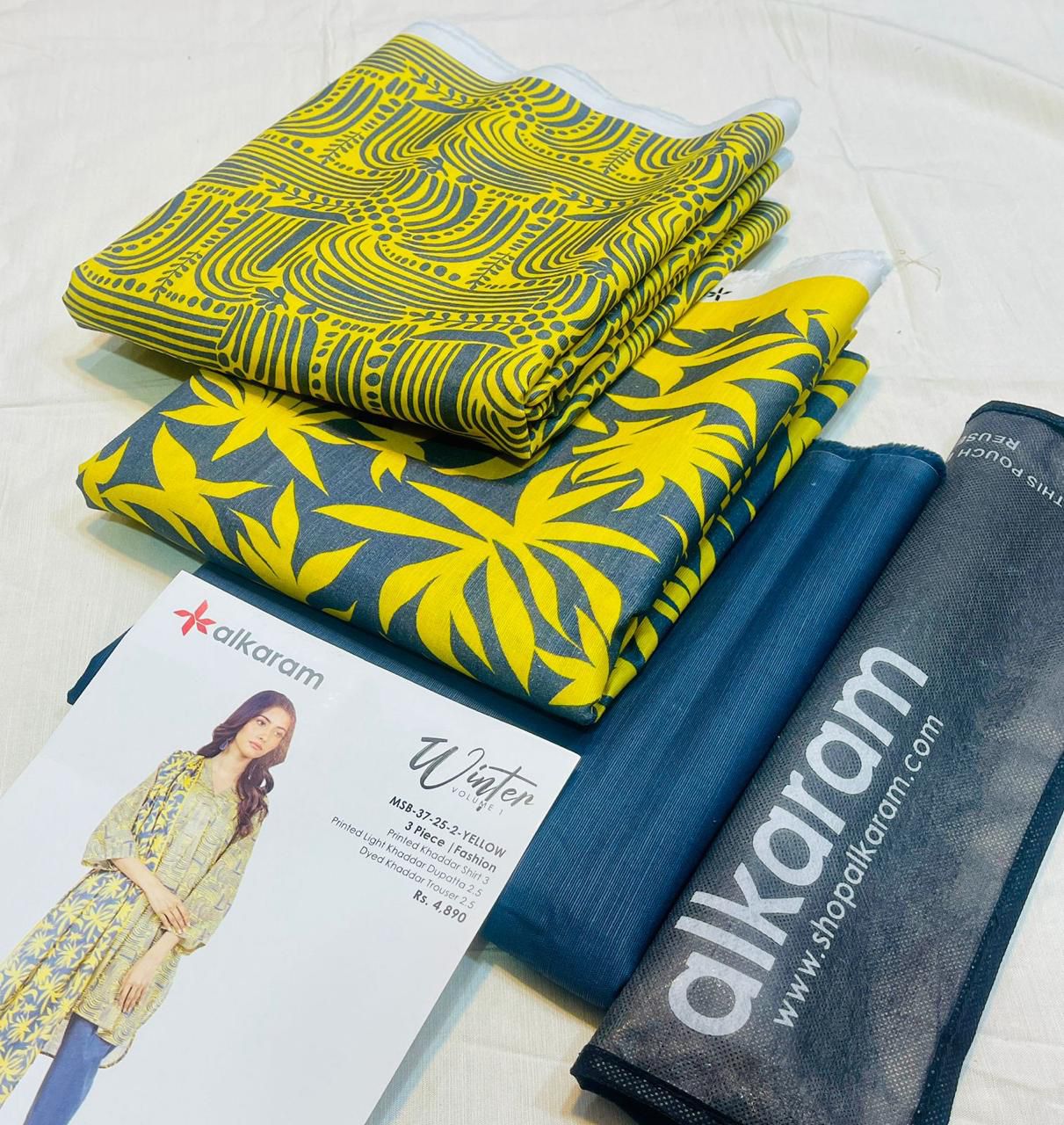 3pc Al Karam Khaddar