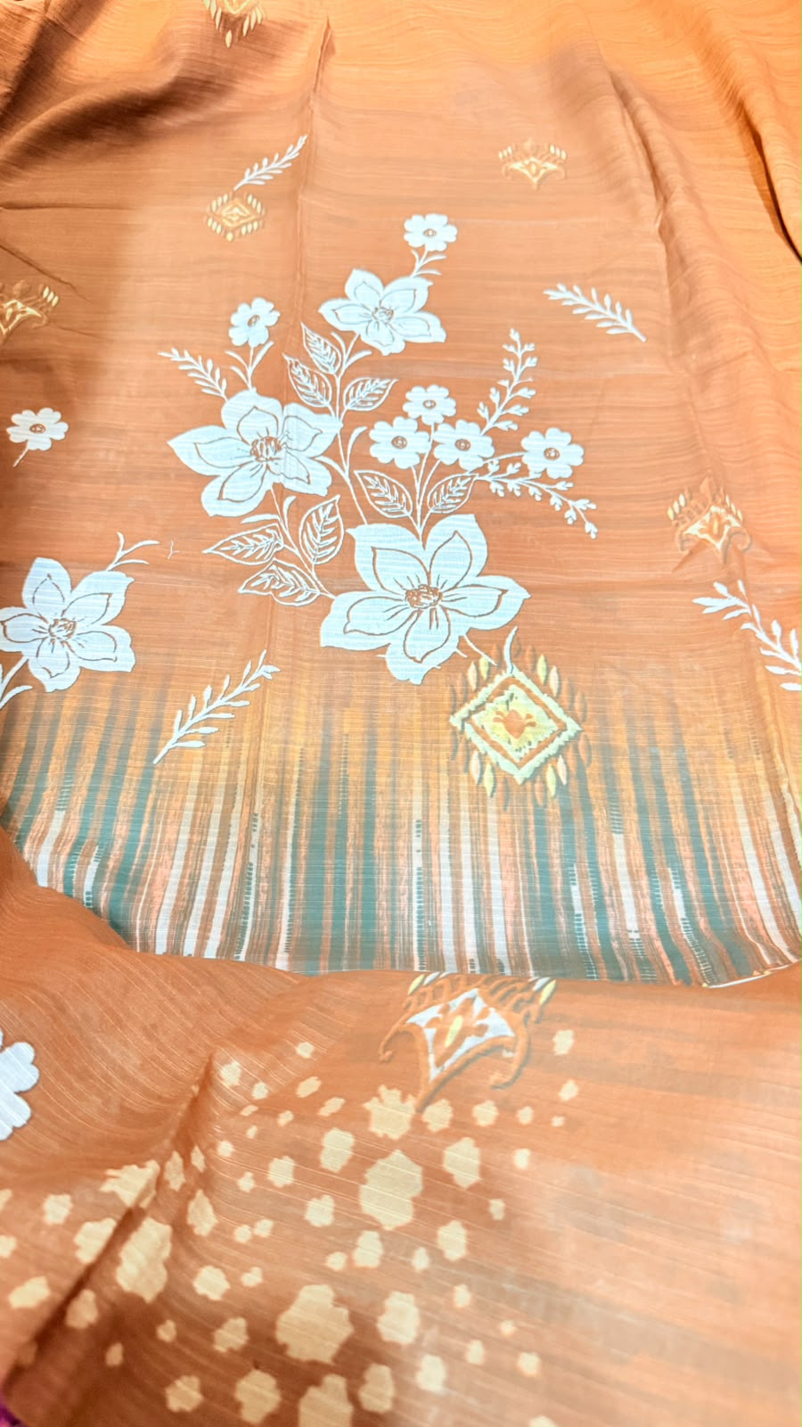Alaya Lawn texture banadora shirt