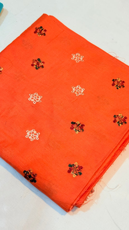 2pc Khaddi Embroidery Lawn Shirt with Trouser