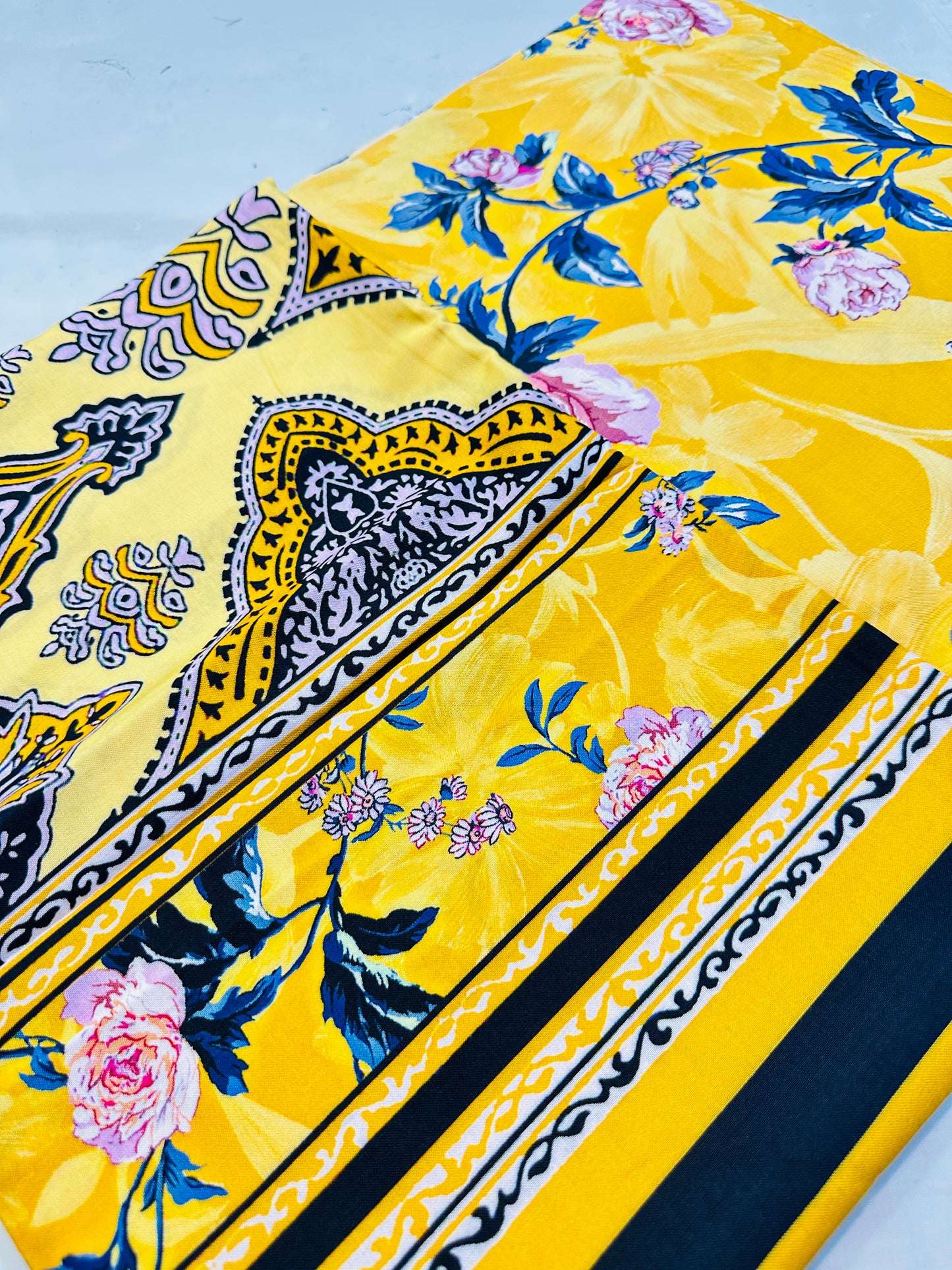 3pc slub khaddar Ethnic