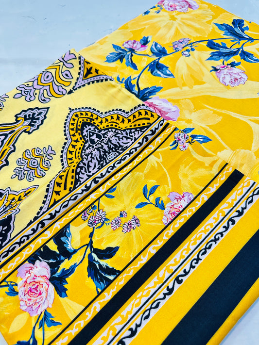 3pc slub khaddar Ethnic