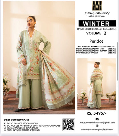 3pc Mausummery khaddar