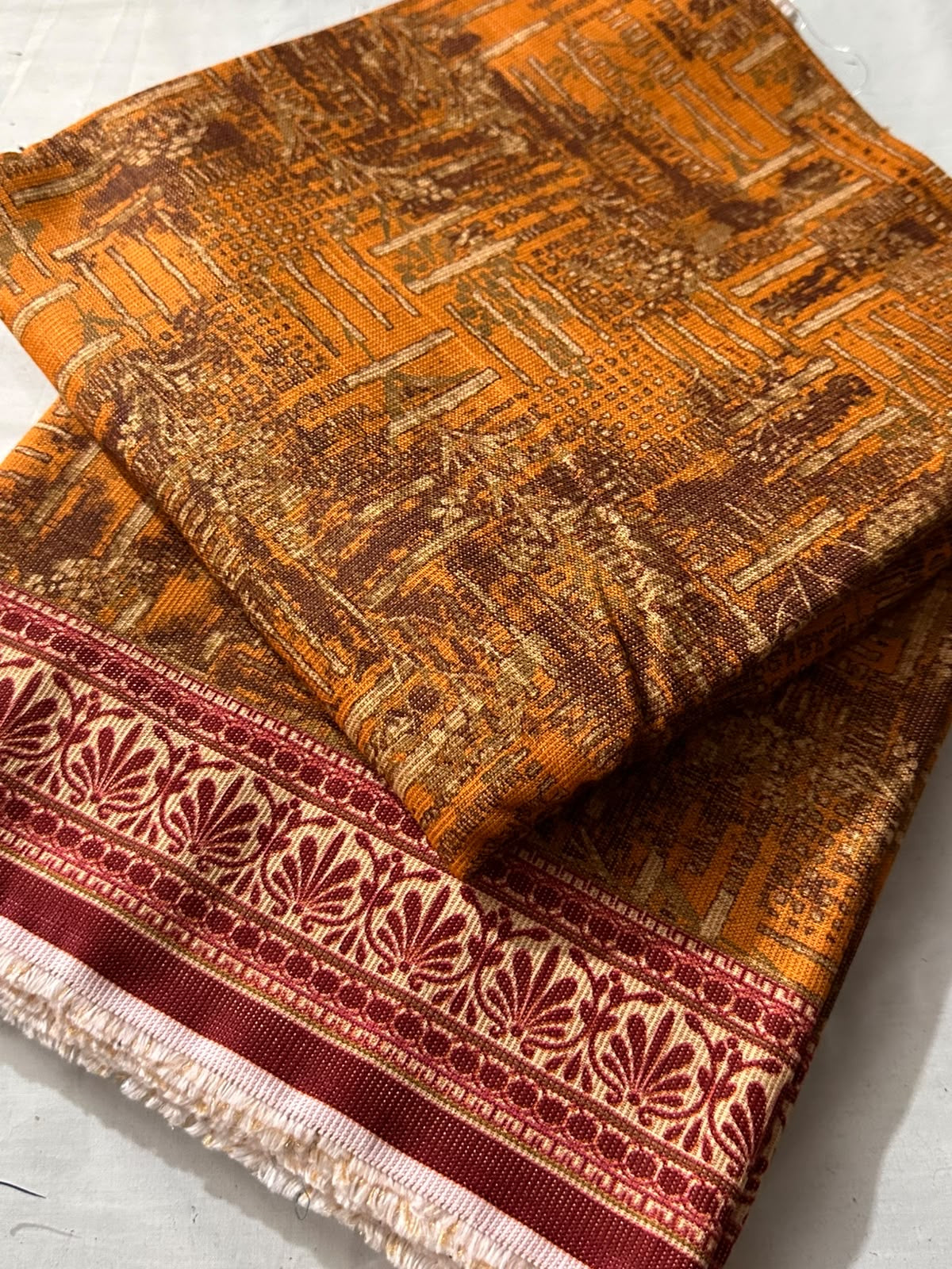 Maria b fancy khaddar shirt trouser