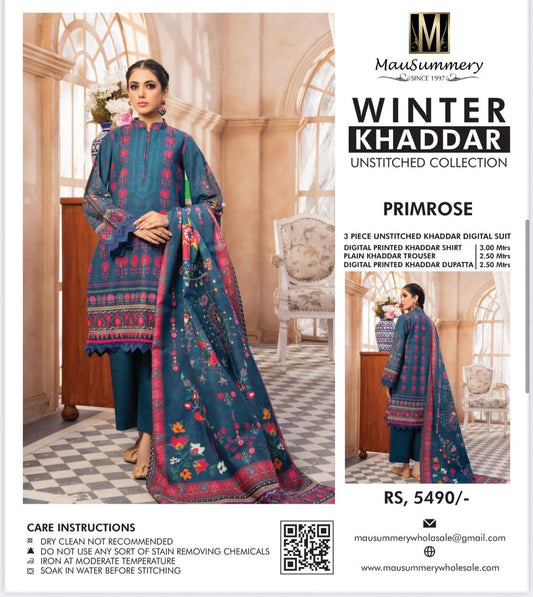 3pc Mausummery khaddar