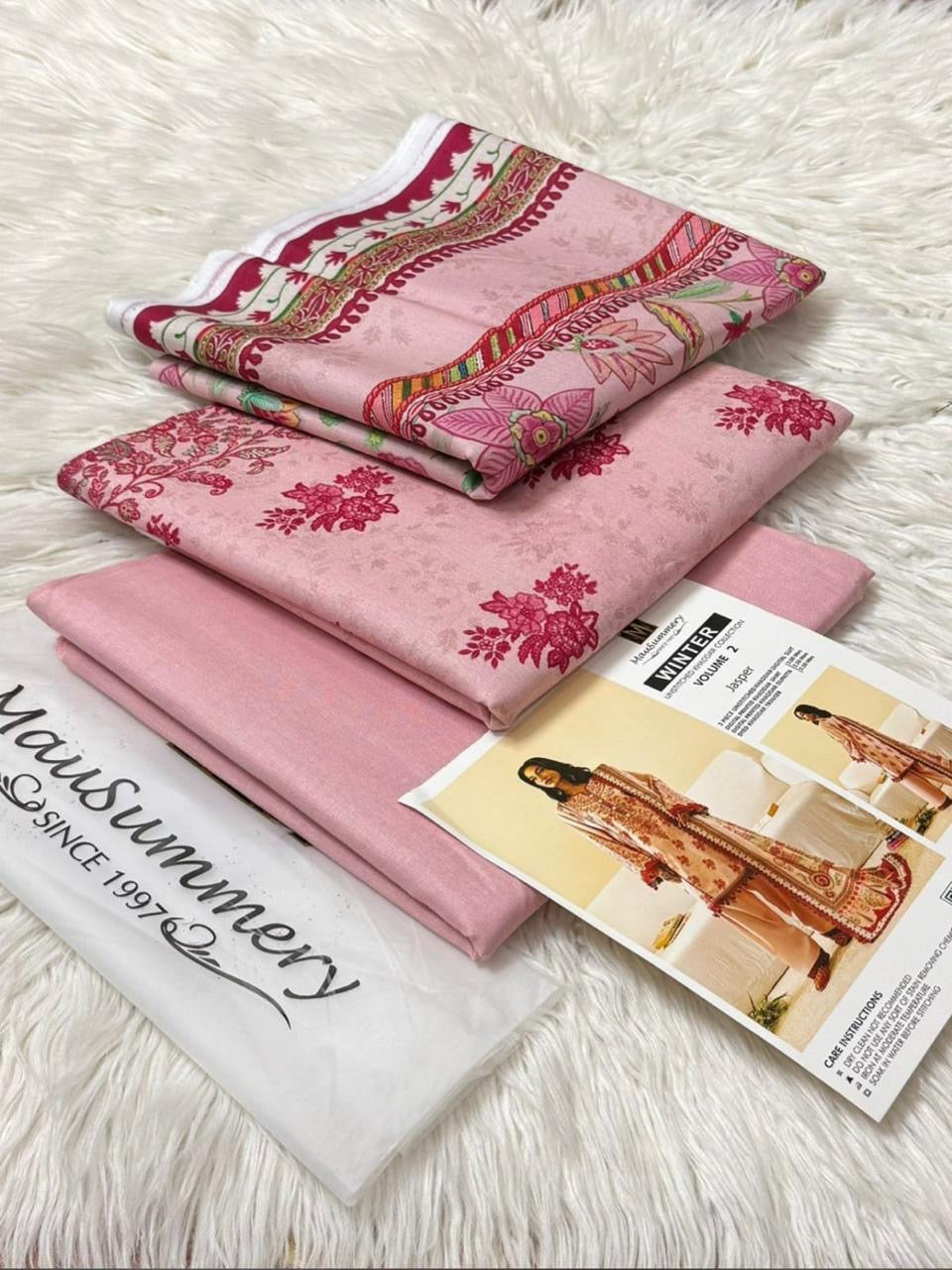 3pc Mausummery khaddar