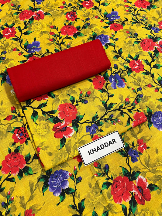 Bonanza khaddar 2pc