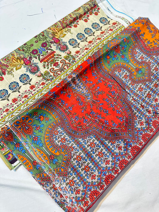 Bin naaz lawn shirt doppata