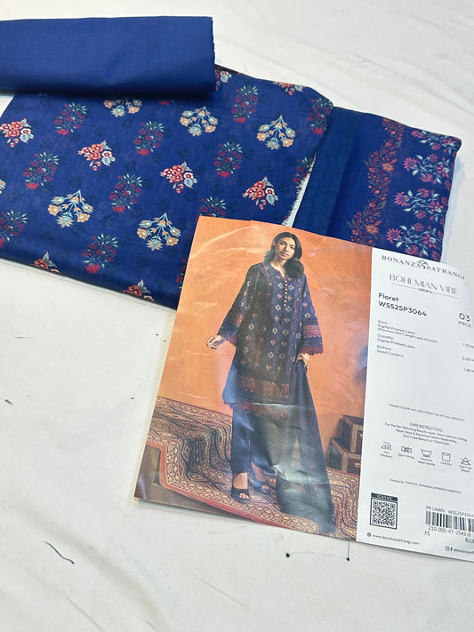 bonanza satrangi 3pc lawn