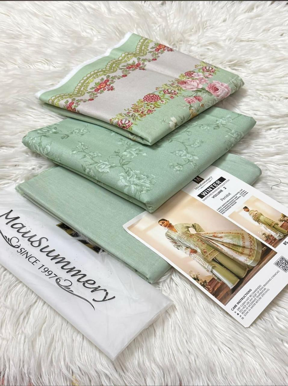 3pc Mausummery khaddar