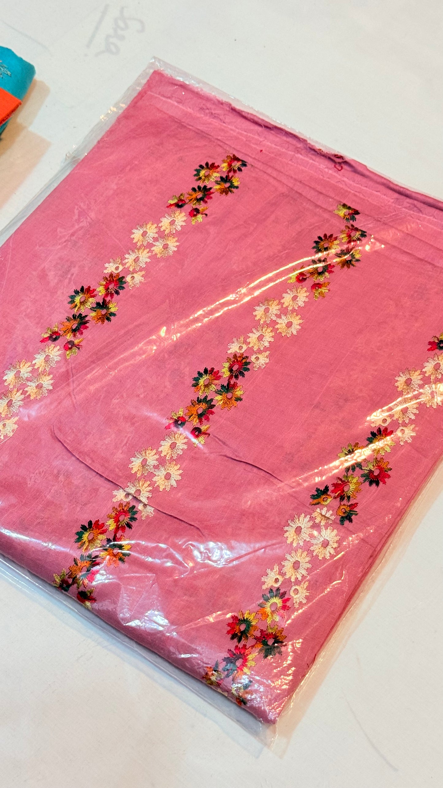 2pc Khaddi Embroidery Lawn Shirt with Trouser