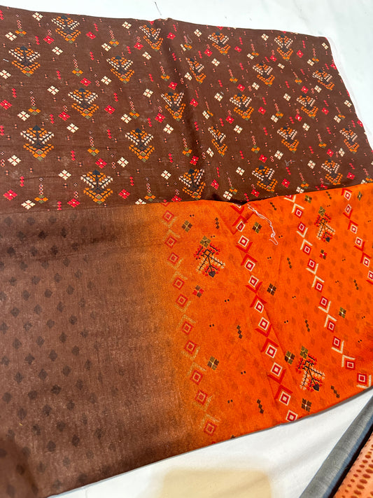 Bin naaz  lawn shirt doppata