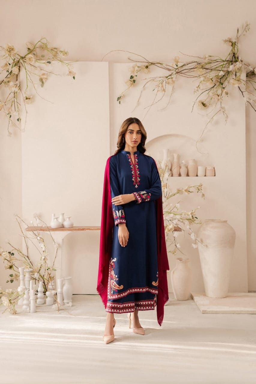 3pc Jazmin Dahank Embroidery Suit