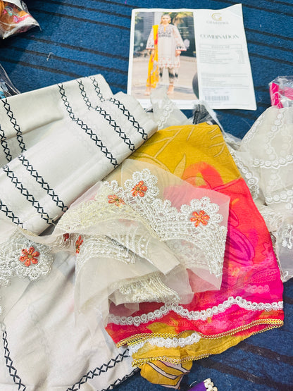 3pc Charizma Lawn Luxury