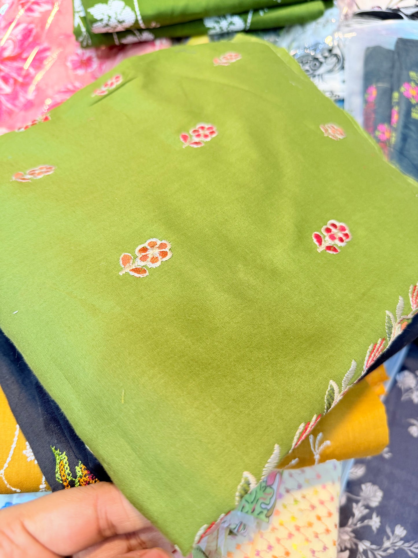 Khaadi emb shirt trouser