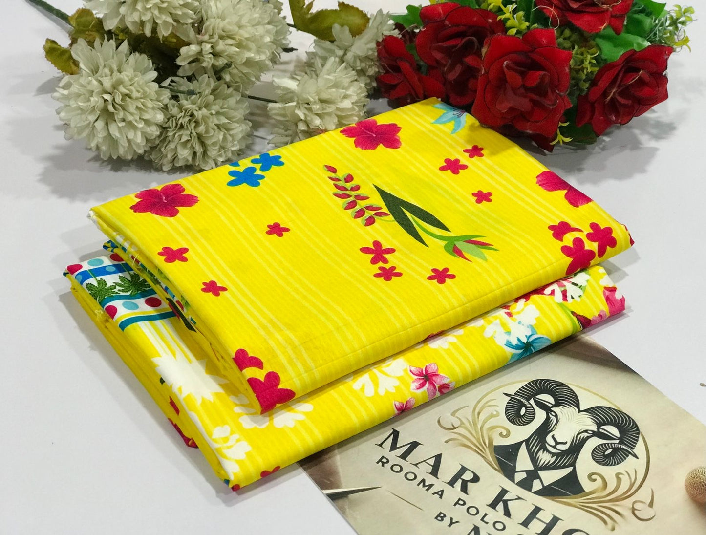 2 dress Cotton Shirt With Trouser