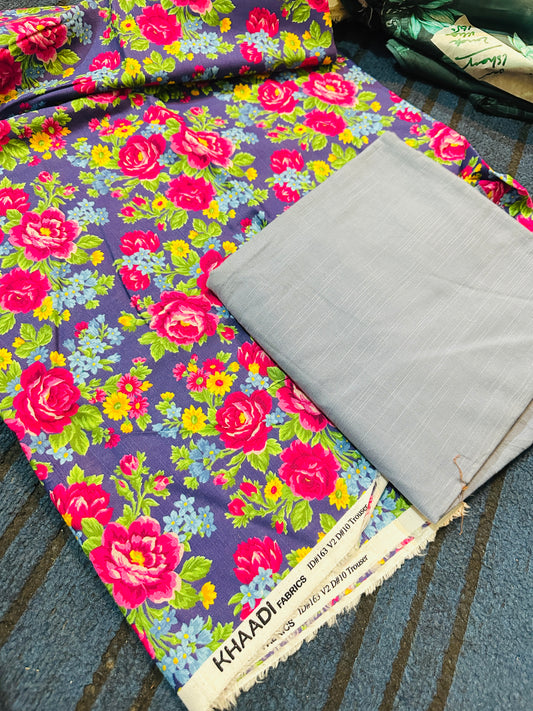 khaadi shirt trouser khadar