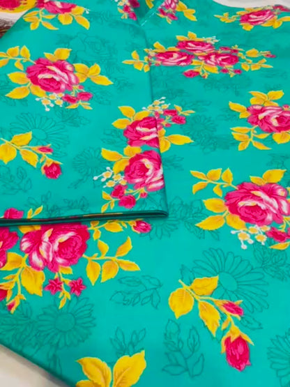 2pc Sapphire winter Cambric