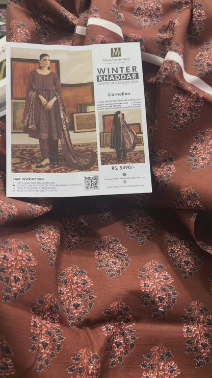 3pc Mausummery khaddar