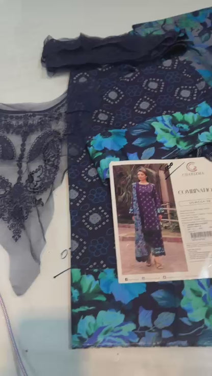 3pc Charizma staple Linen suit