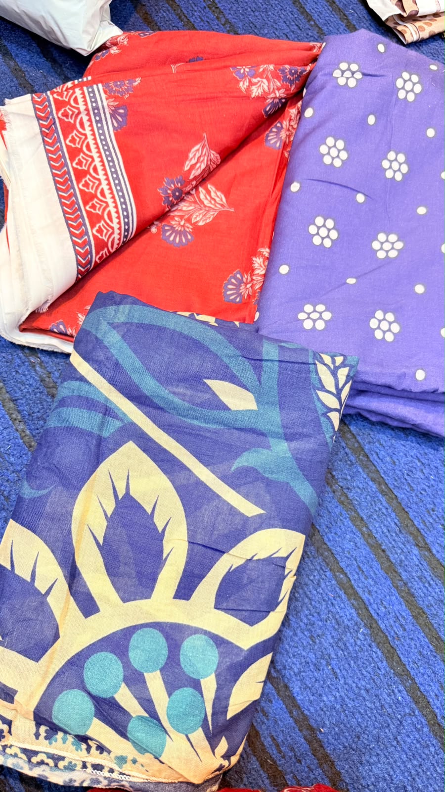 3pc So Kamal Lawn Shirt with Trouser and Dupatta