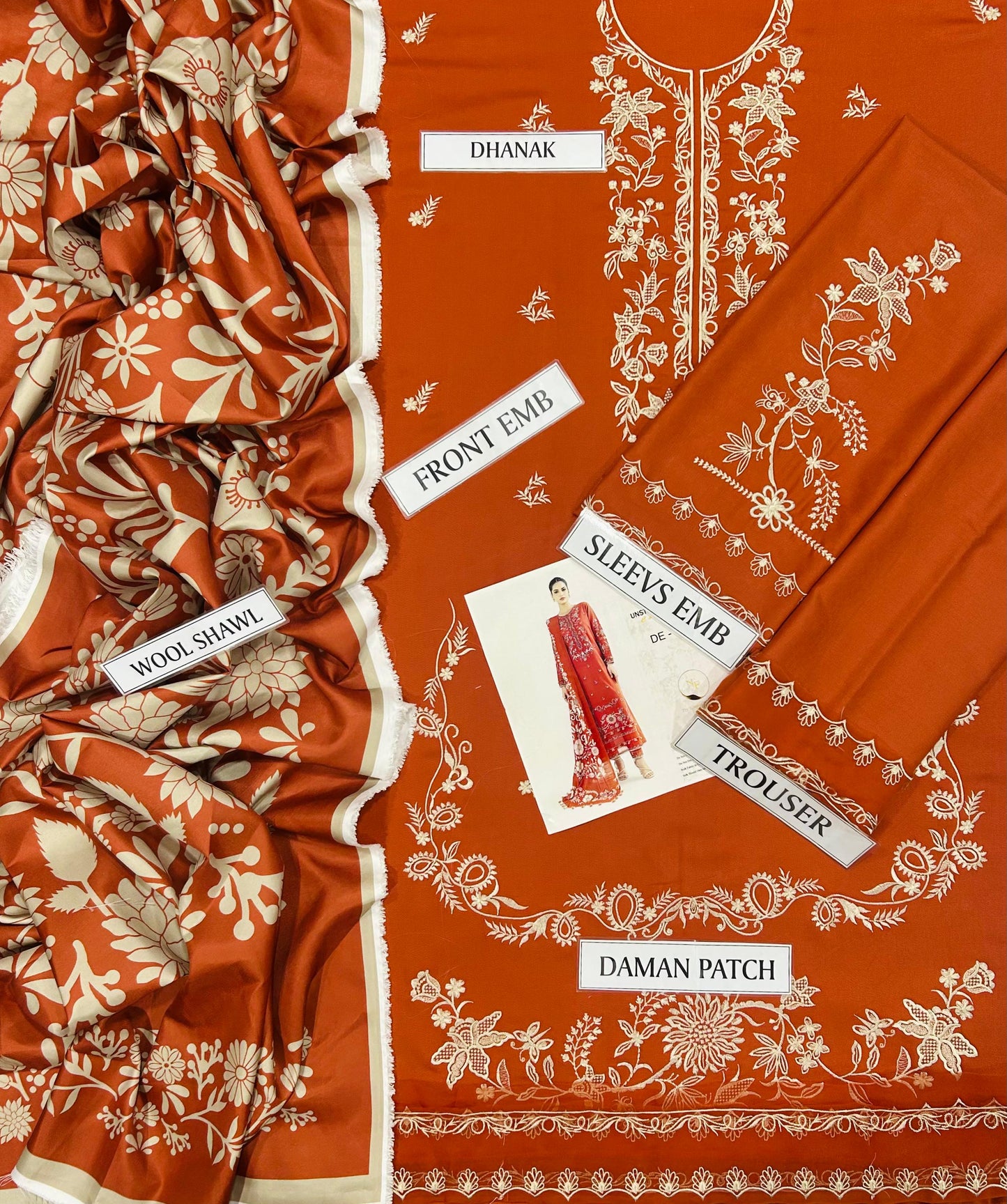 3pc Sapphire Luxury Dahank