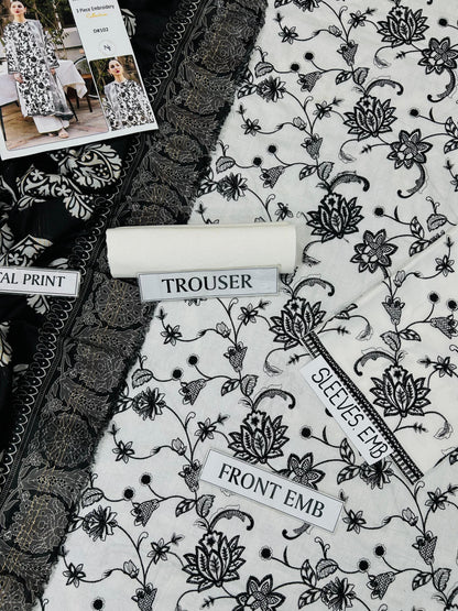3pc ZaraShahjahan Luxury Lawn