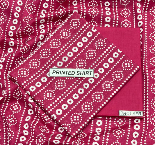 2pc I.B Bonanza Lawn Shirt with Trouser