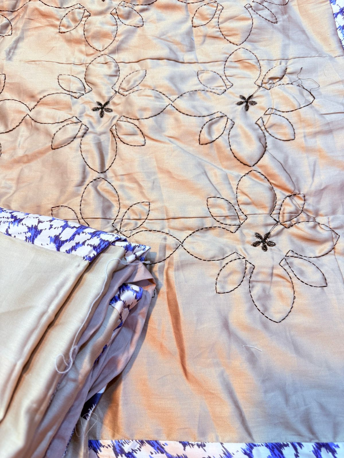 Embroidery King size Bedsheet