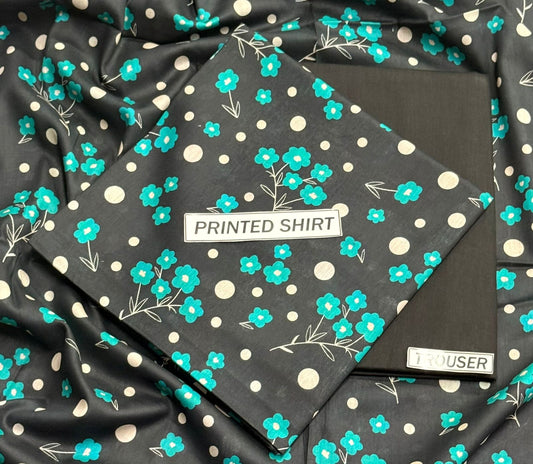 2pc I.B Bonanza lawn shirt and Trouser