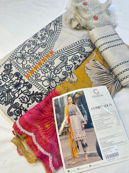 3pc Charizma Lawn Luxury