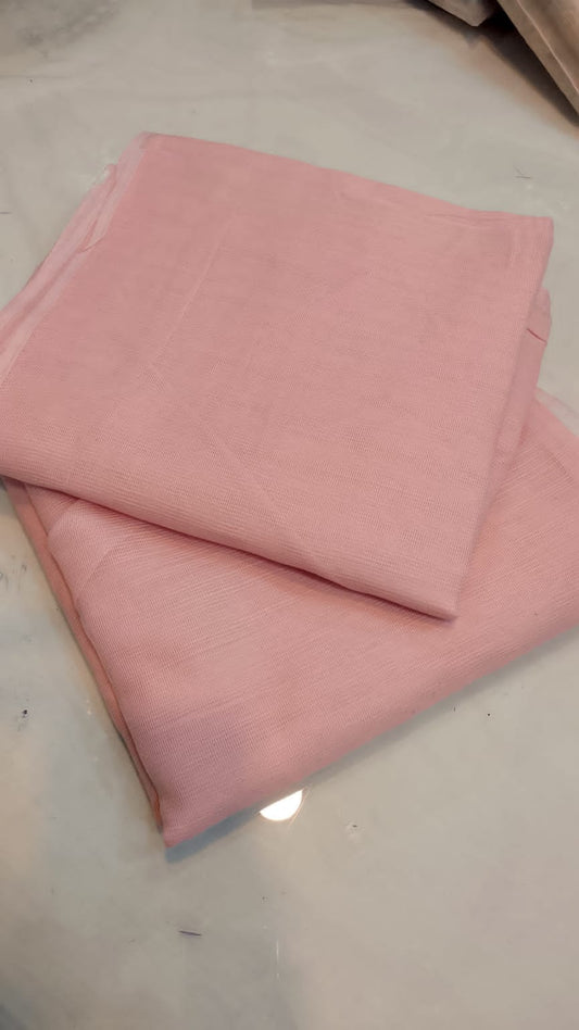 (07) 2pc Sana Safinaz Lawn net jacquard fancy stuff