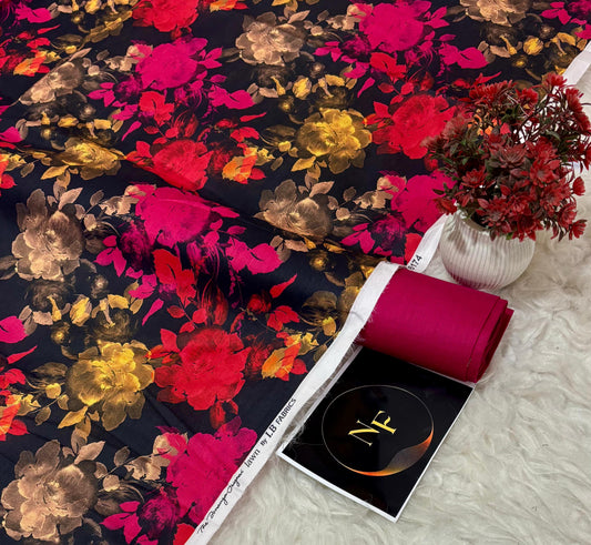 2pc Bonanza Satrangi Lawn