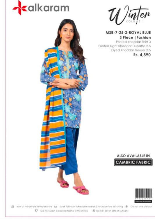 3pc Al Karam Khaddar