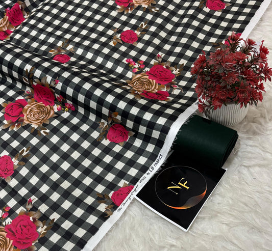 2pc Bonanza Satrangi Lawn