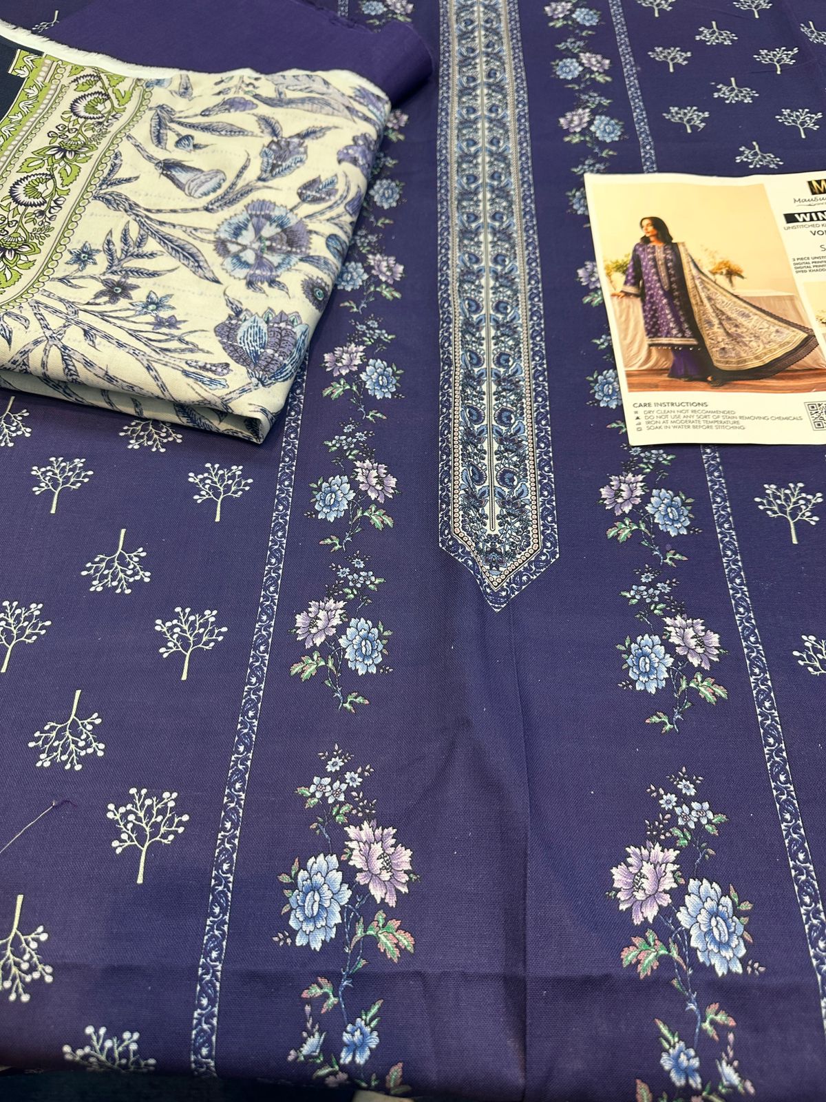 3pc Mausummery khaddar