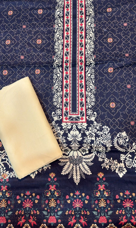 2pc So Kamal Lawn Shirt with Trouser