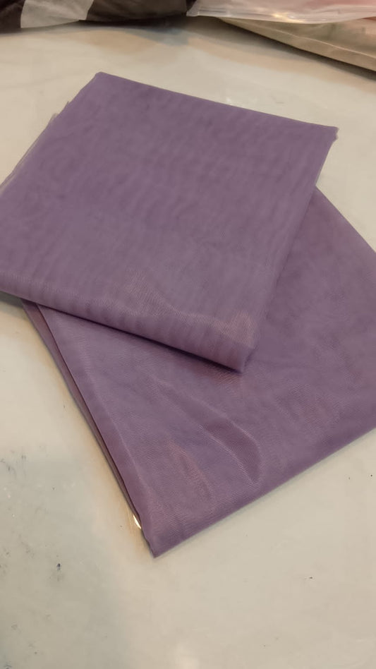 (08) 2pc Sana Safinaz Lawn net jacquard fancy stuff